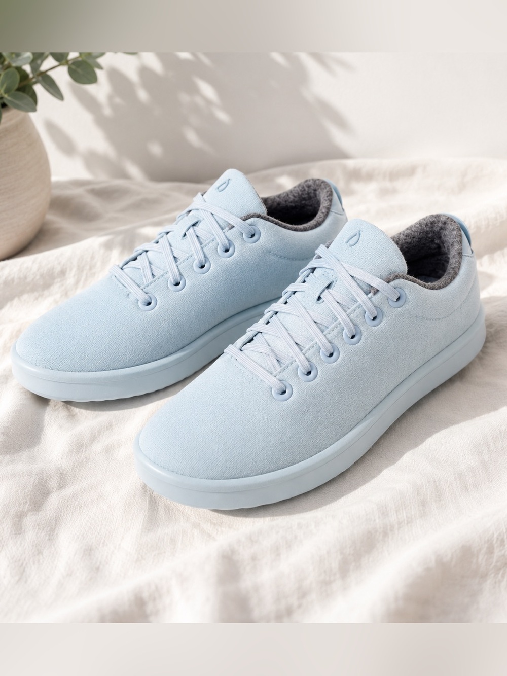 Allbirds Wool Piper Woven Women’s Size 8 Blue Hush (Clarity Blue Sole)